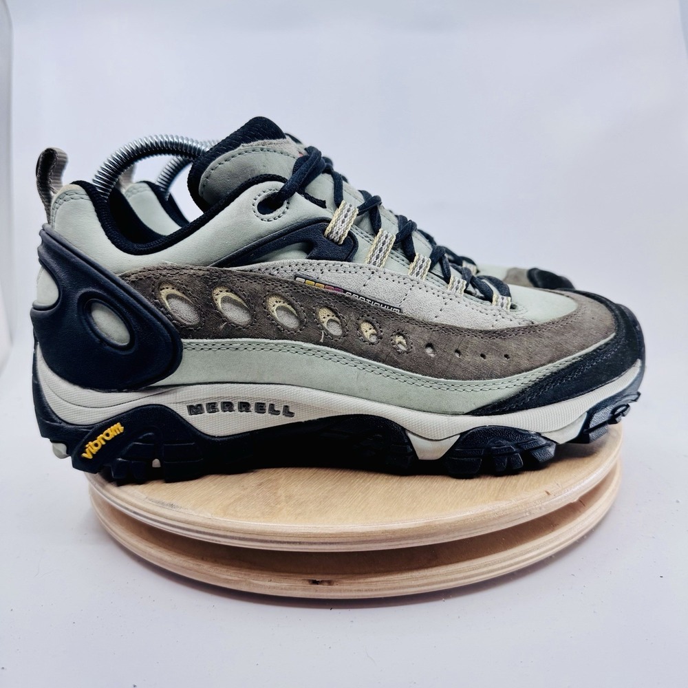 Merrell Pulse II Low Womens 9 Trail Hiking Walking Shoes Sneakers beige
